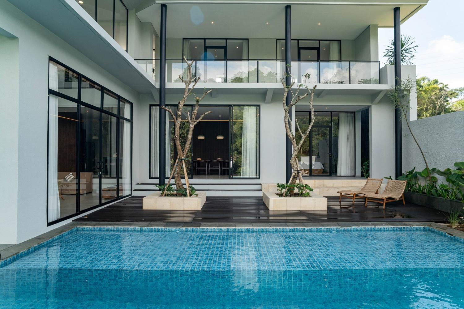 Villa Kireina Mori Forest View 6 Bedrooms With A Private Heated Swimming Pool And A Movie
